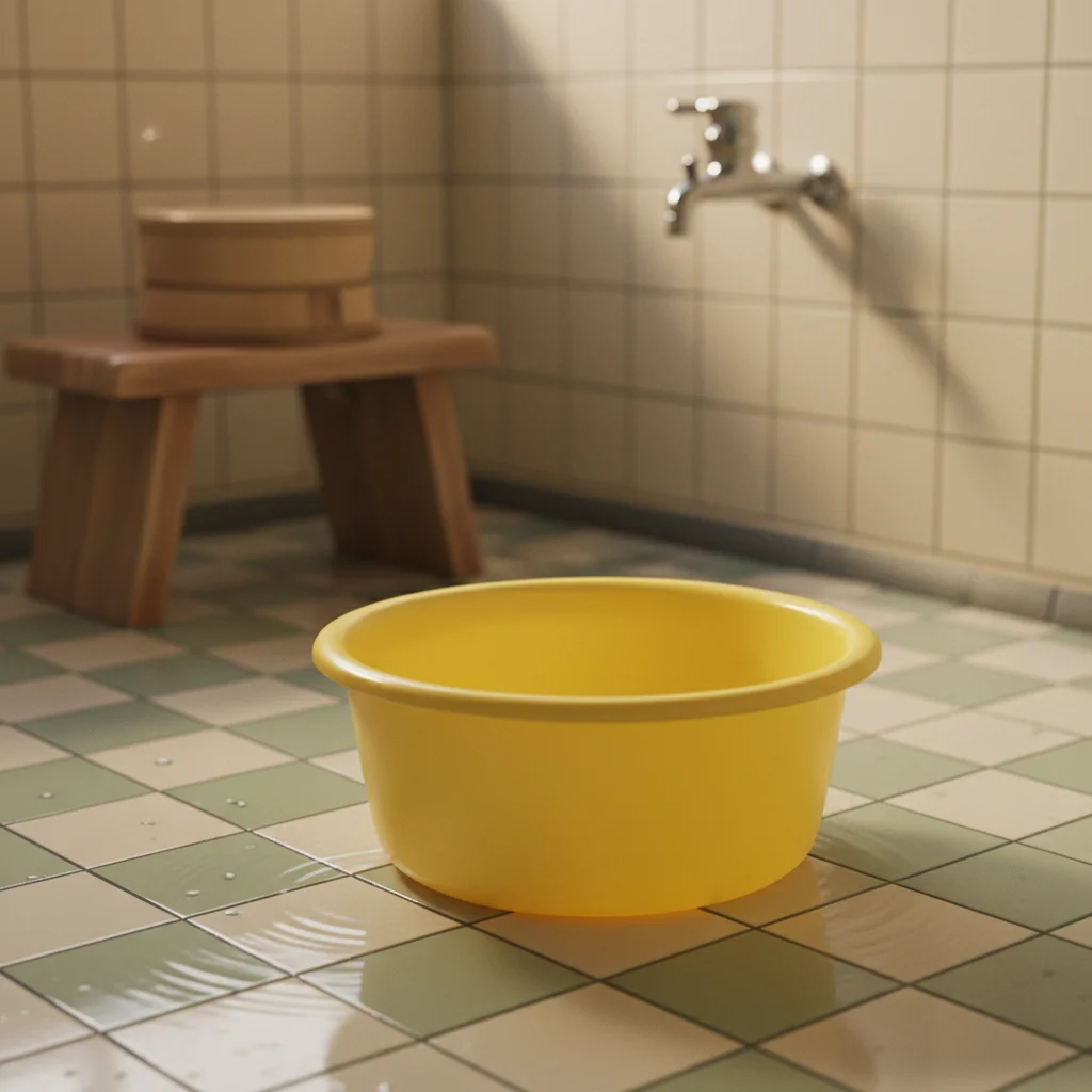 ケロリン桶（関西版・関東版）のイメージ